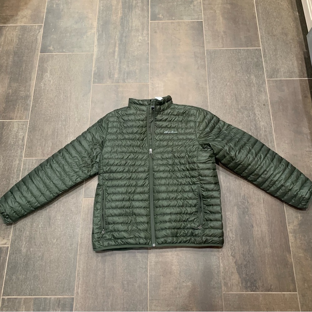 Eddie Bauer Green EB650 Puffer Jacket